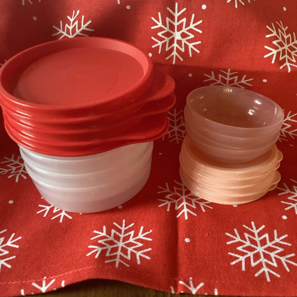Tupperware Bundle of Mini Containers - set of 8